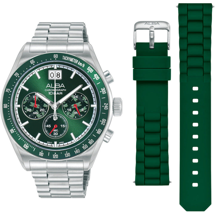 Alba AU5027X2 Green Dial Men&