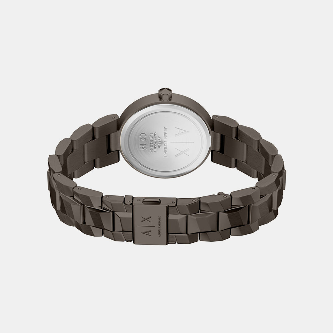 Armani Exchange AX4410 Brown Dial Women&