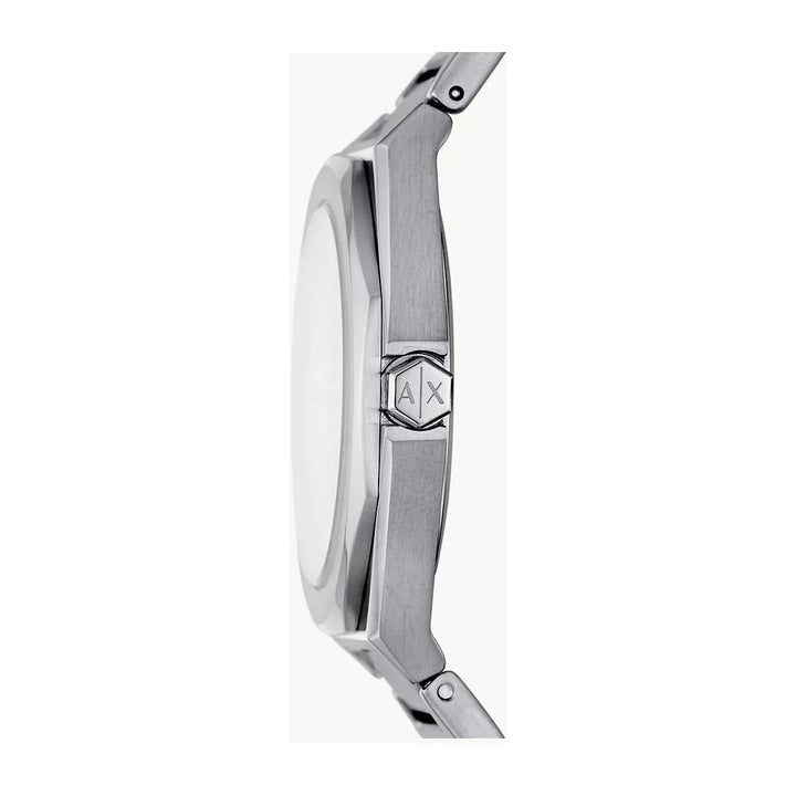 Armani Exchange Three-Hand Stainless Steel Watch AX4606
