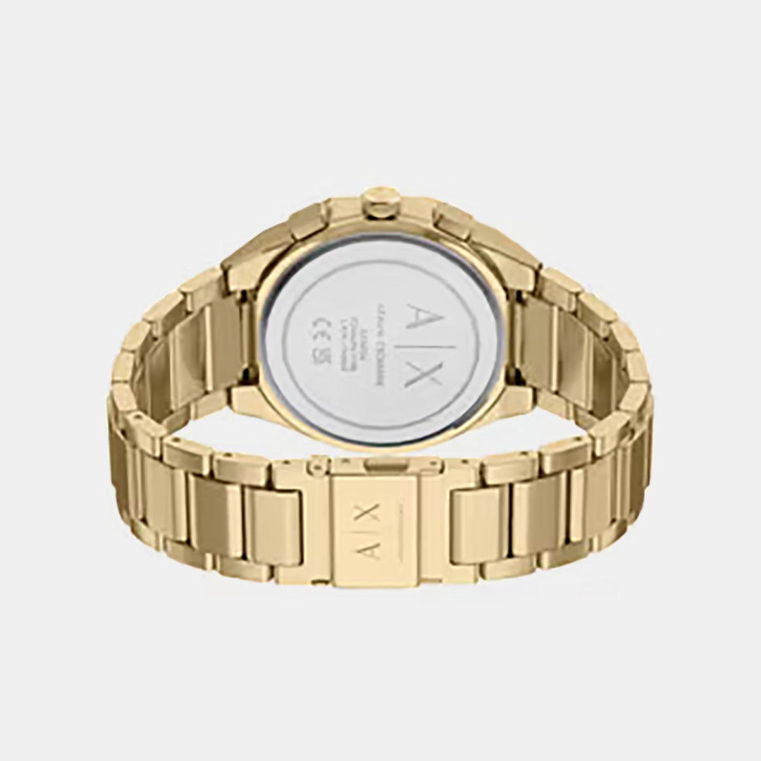 Armani Exchange AX6034 Gold Dial Women&