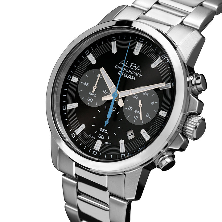 AT3J57X1 Charcoal Black Dial Chronograph