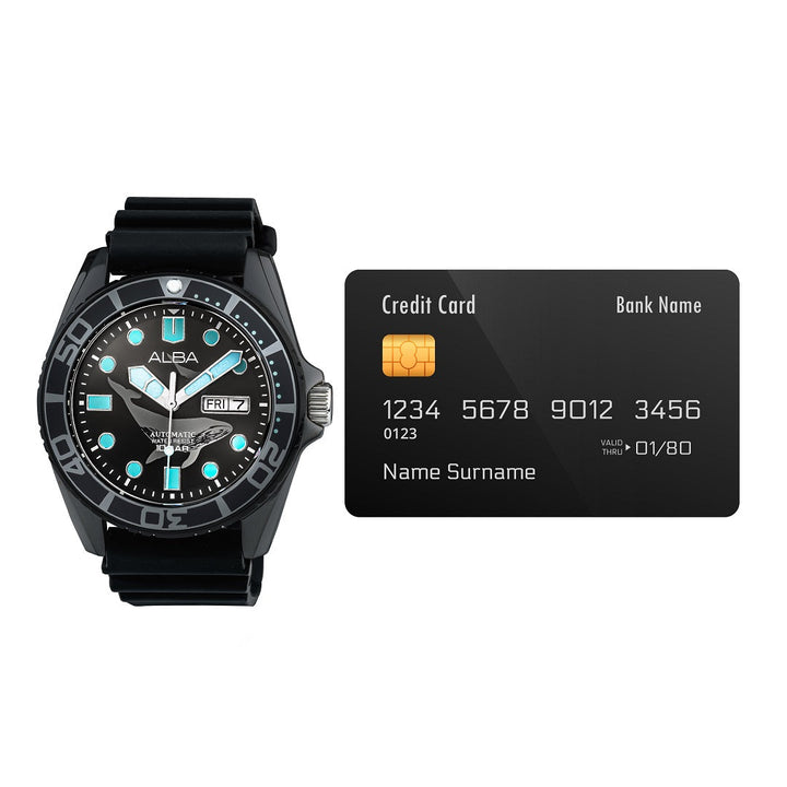 AL4627X1 Black & Blue Dial Automatic Watch