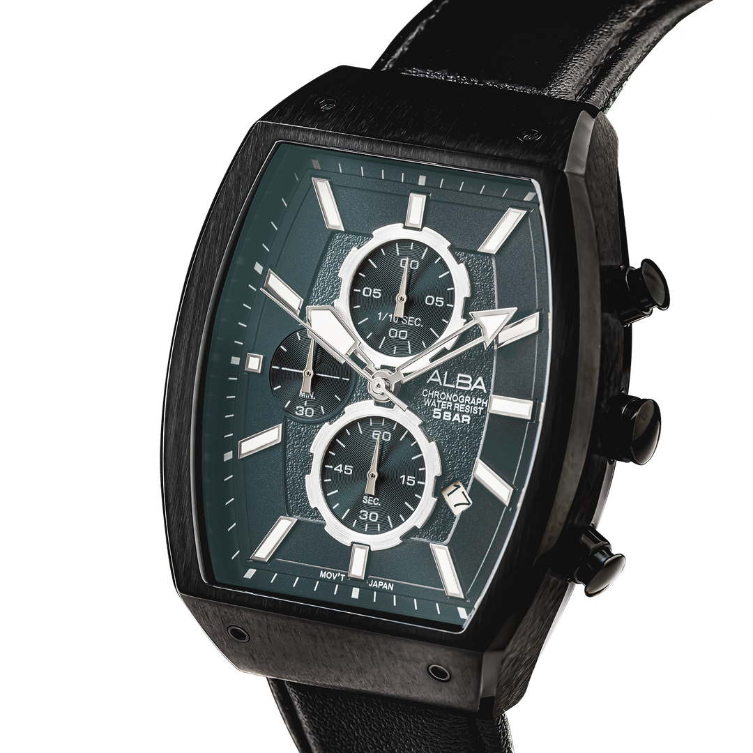 Alba AM3999X1 Black Dial Men&