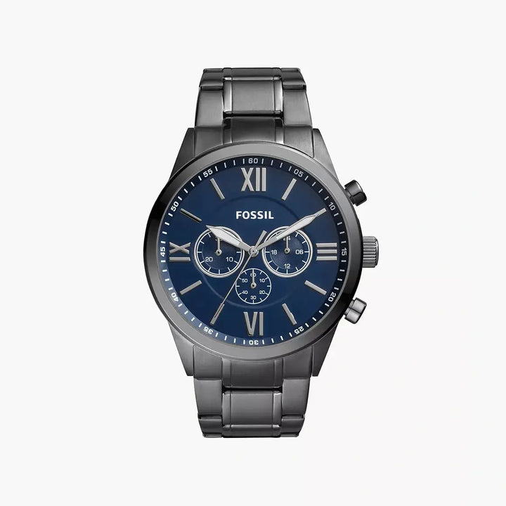 Fossil Flynn Chronograph Smoke Stainless Steel Watch
