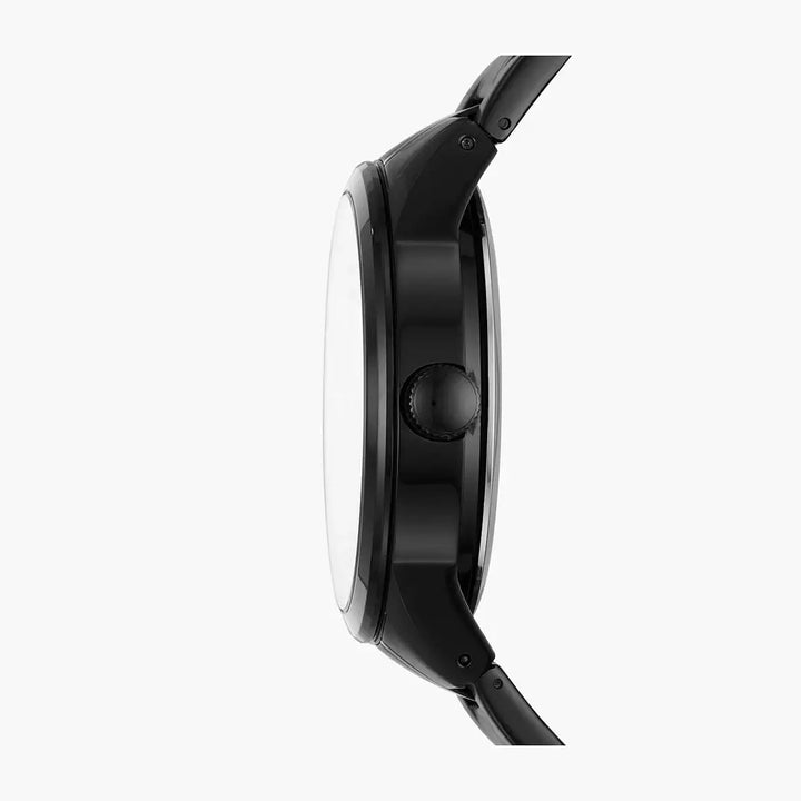 Fossil Flynn Automatic Black Stainless Steel Watch