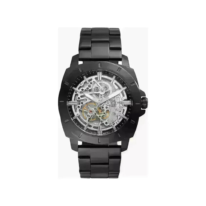 Privateer Sport Mechanical Black Stainless Steel Watch for Men