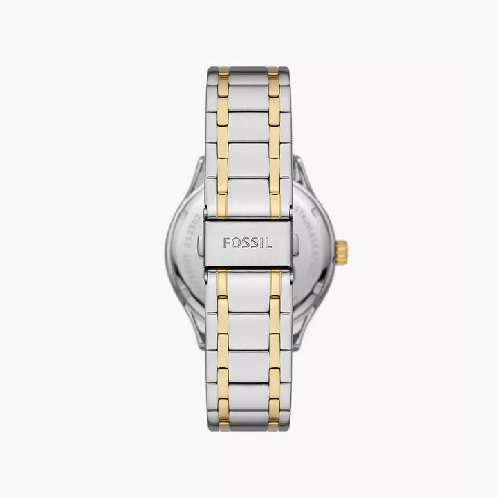 Fossil Fenmore Three-Hand Two-Tone Stainless Steel Watch And Strap Box Set