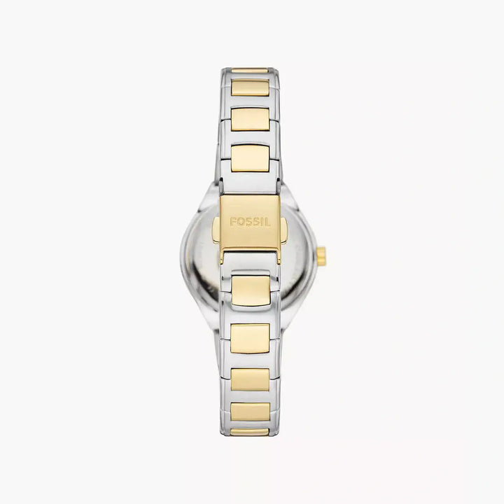 Fossil Eevie Three-Hand Date Two-Tone Stainless Steel Watch