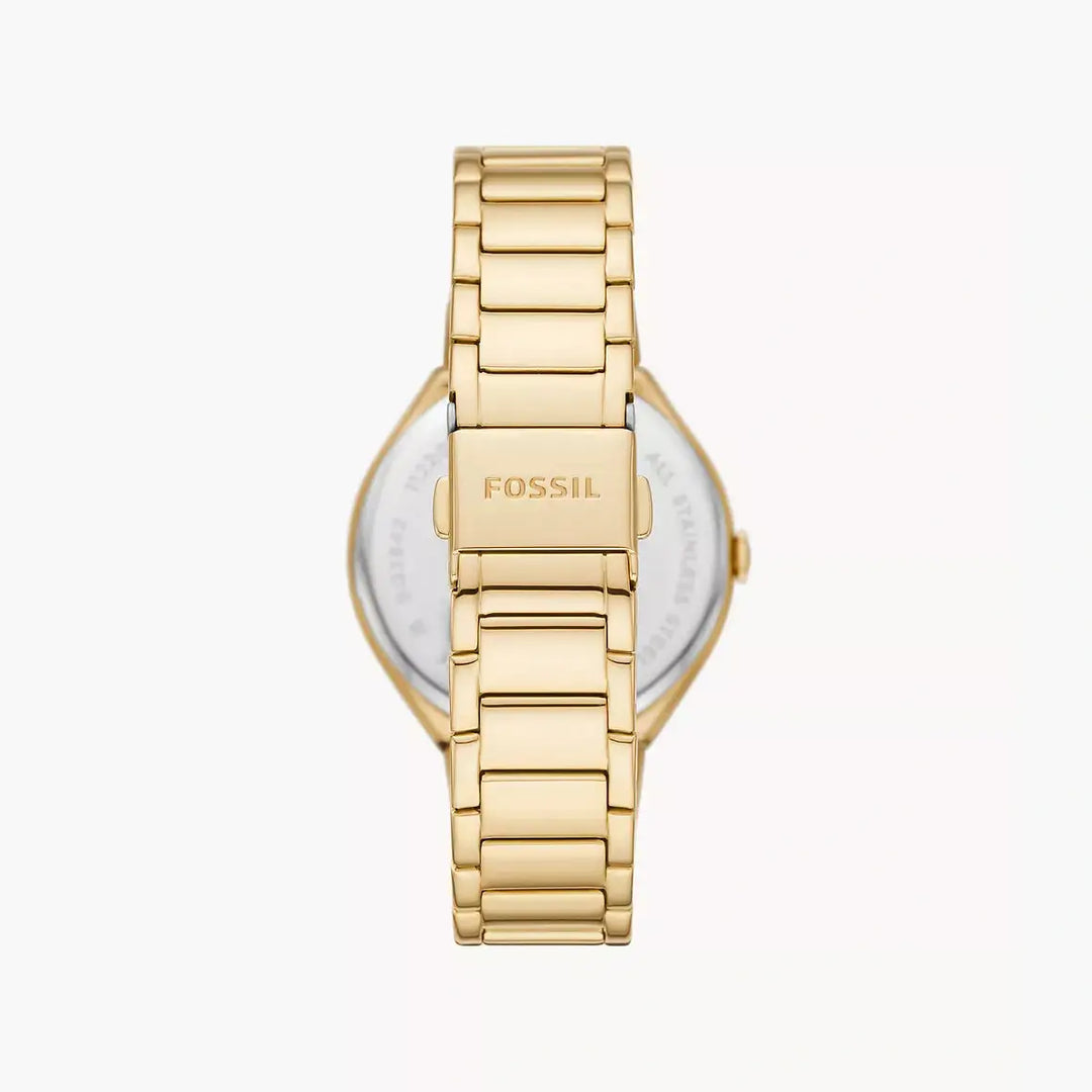Fossil Ashtyn Three-Hand Date Gold-Tone Stainless Steel Watch