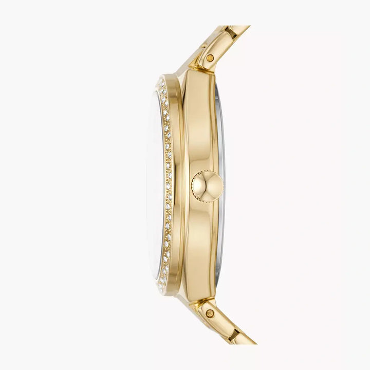 Fossil Ashtyn Three-Hand Date Gold-Tone Stainless Steel Watch