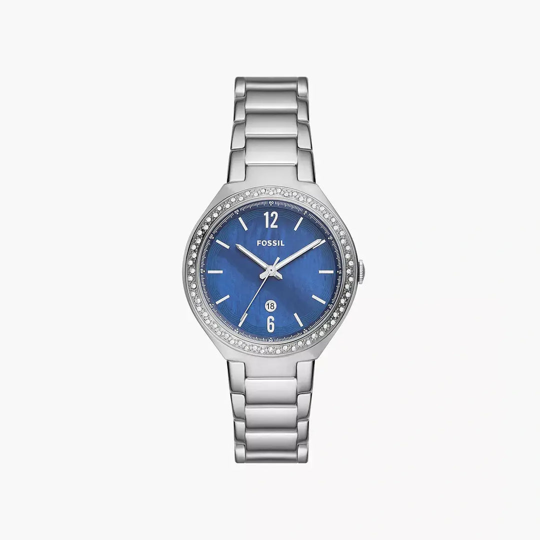 Fossil Ashtyn Three-Hand Date Stainless Steel Watch