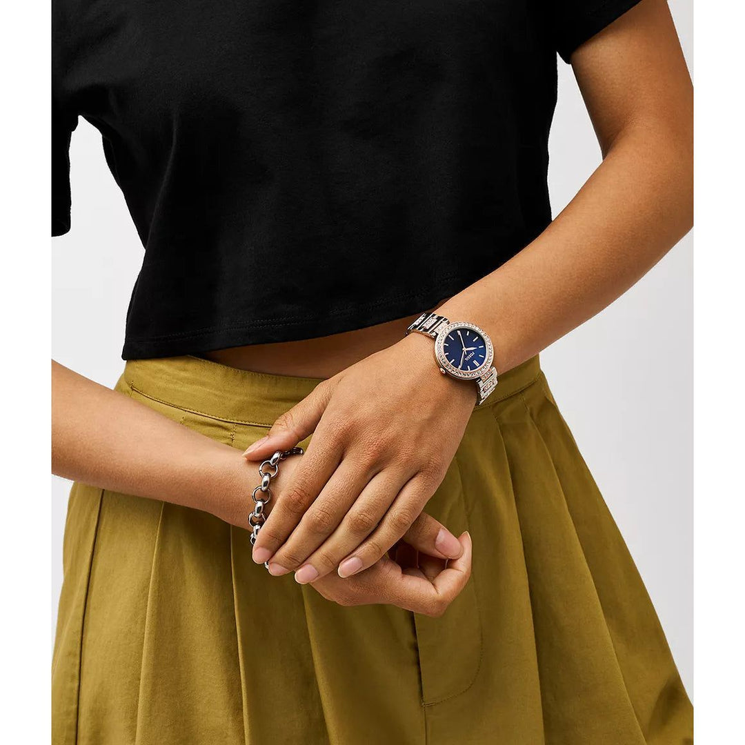 Karli Three-Hand Two-Tone Stainless Steel Watch BQ3952