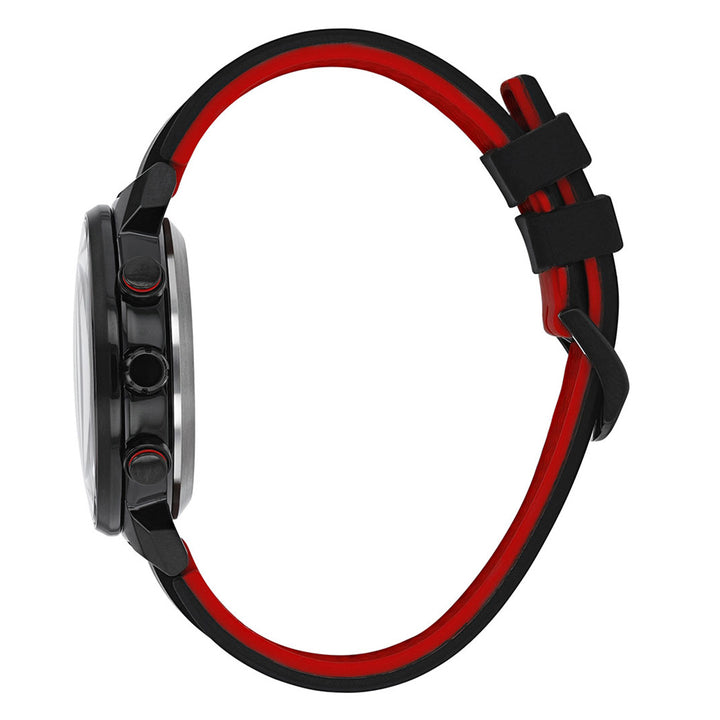 CITIZEN ECO-DRIVE GENTS WATCH BLACK DIAL - CC3079-11E