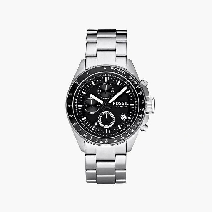 Fossil Decker Chronograph Stainless Steel Watch