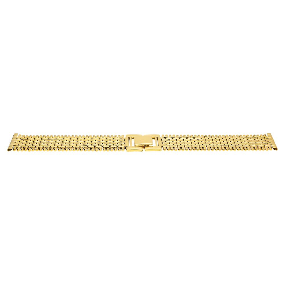 20 mm Golden Stainless Steel Straps for Men-CSF20507P/P