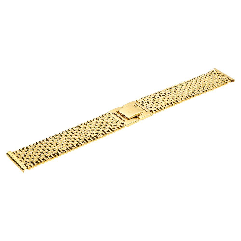 20 mm Golden Stainless Steel Straps for Men-CSF20507P/P
