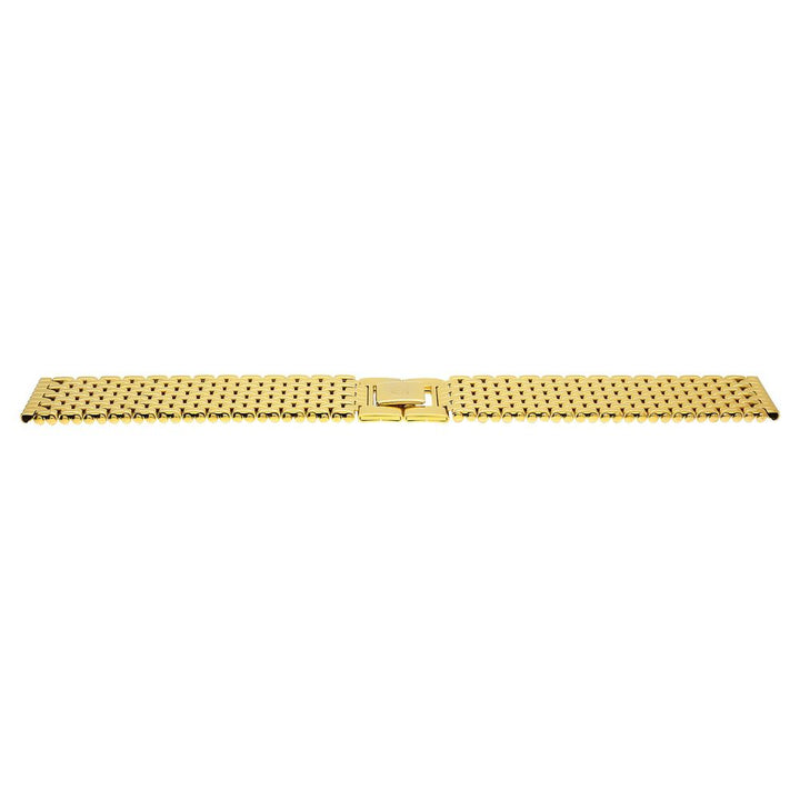 22 mm Golden Stainless Steel Straps for Men-CSF22181968P/P