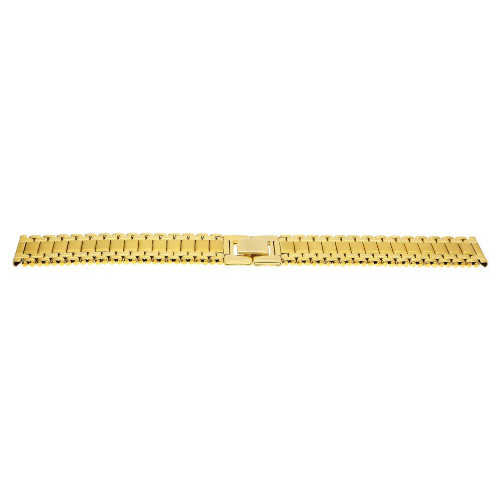 22 mm Golden Stainless Steel Straps for Men-CSF22181969P/P