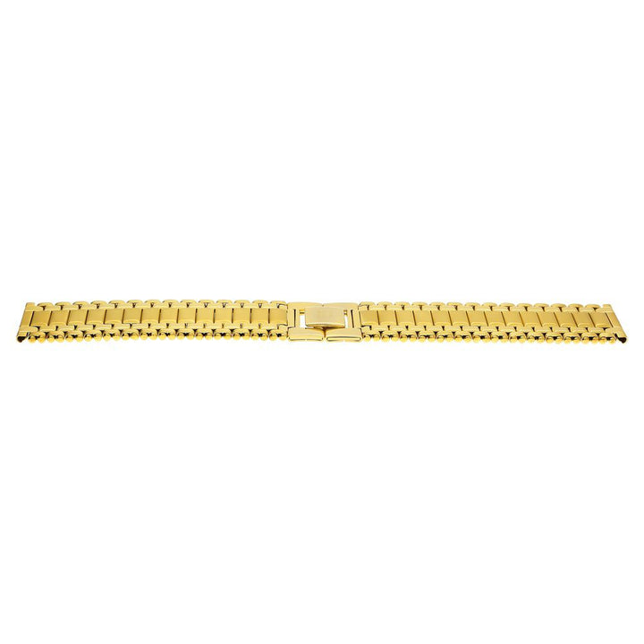 22 mm Golden Stainless Steel Straps for Men-CSF22181969P/P