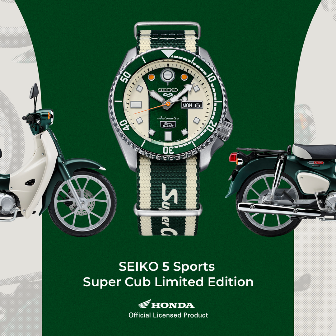 Seiko 5 Sports Honda Super Cub Limited Edition - SRPJ49K1