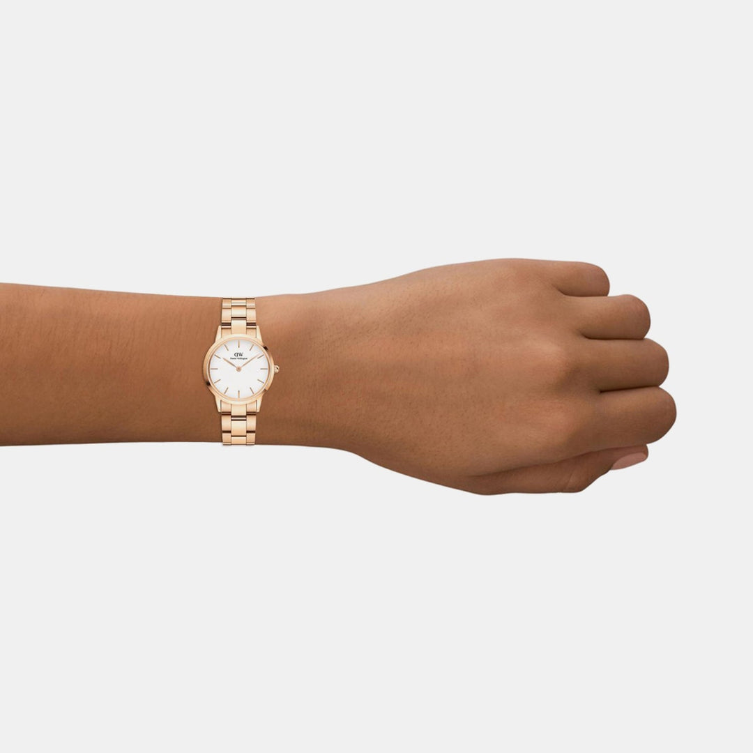 Daniel Wellington Iconic DW00100211K Rose Gold Dial Women&