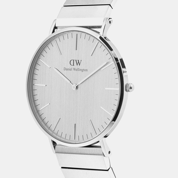 Daniel Wellington DW00100775K Silver Dial Men&