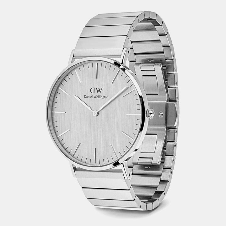 Daniel Wellington DW00100775K Silver Dial Men&