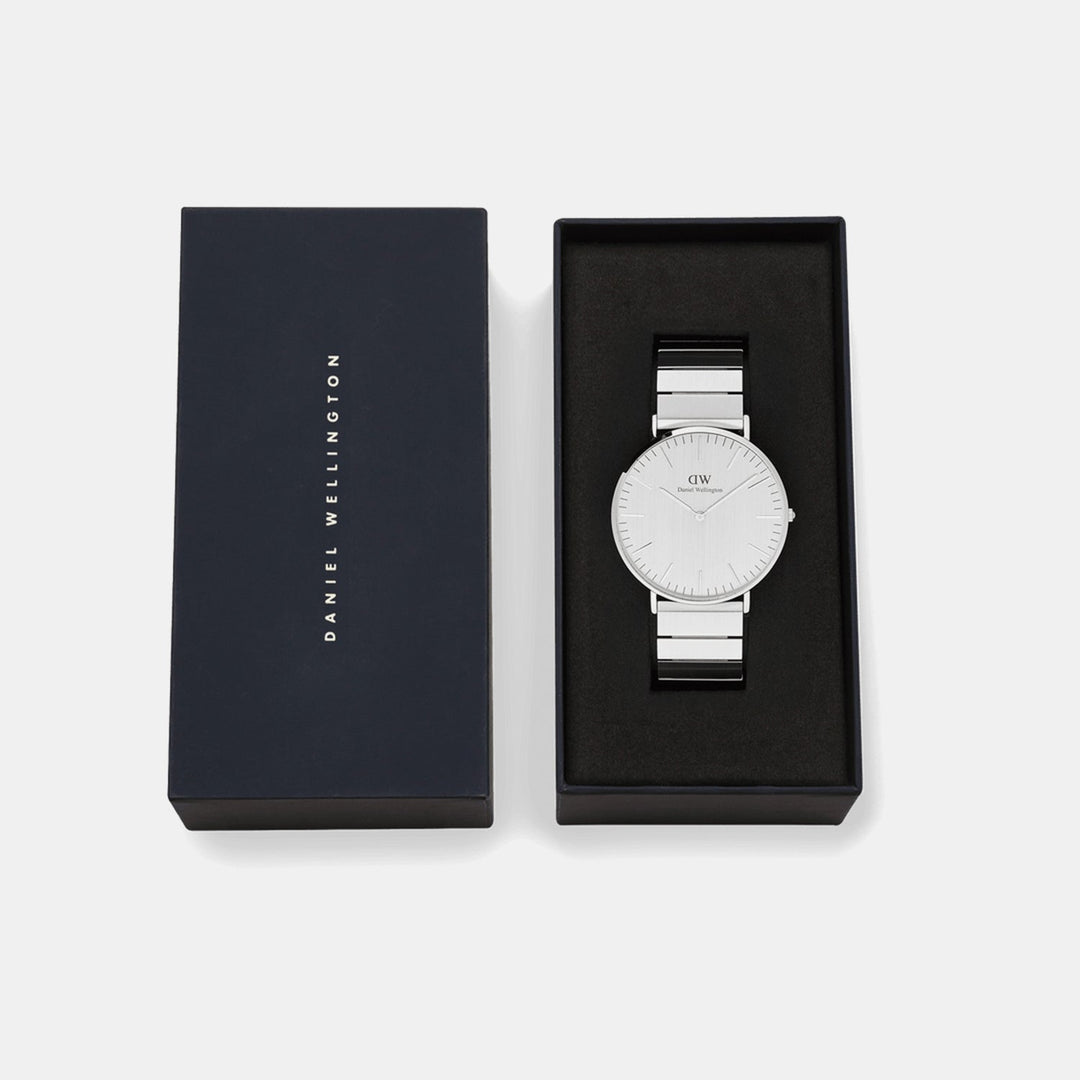Daniel Wellington DW00100775K Silver Dial Men&