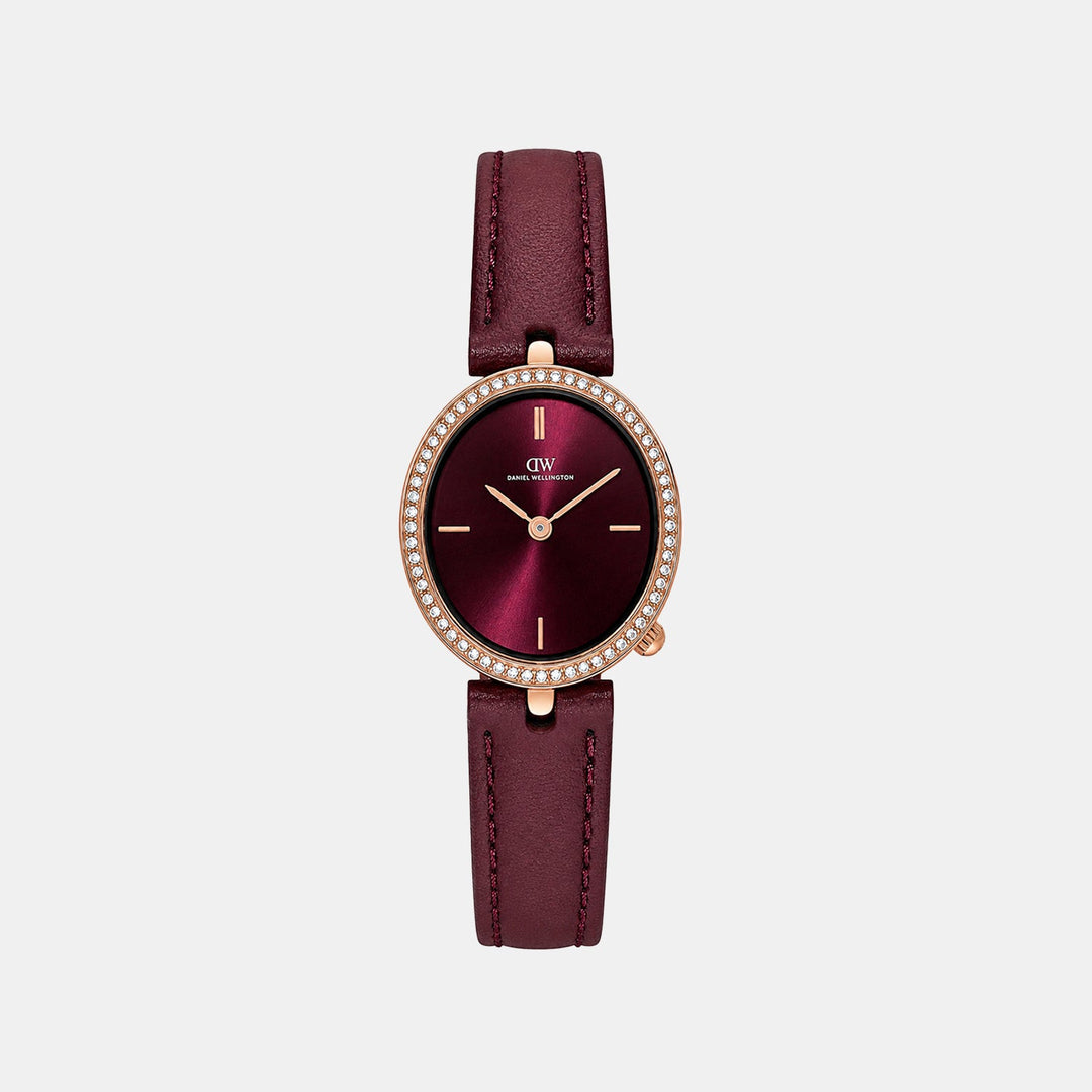 Daniel Wellington DW0DL2401 Burgundy Dial Women&