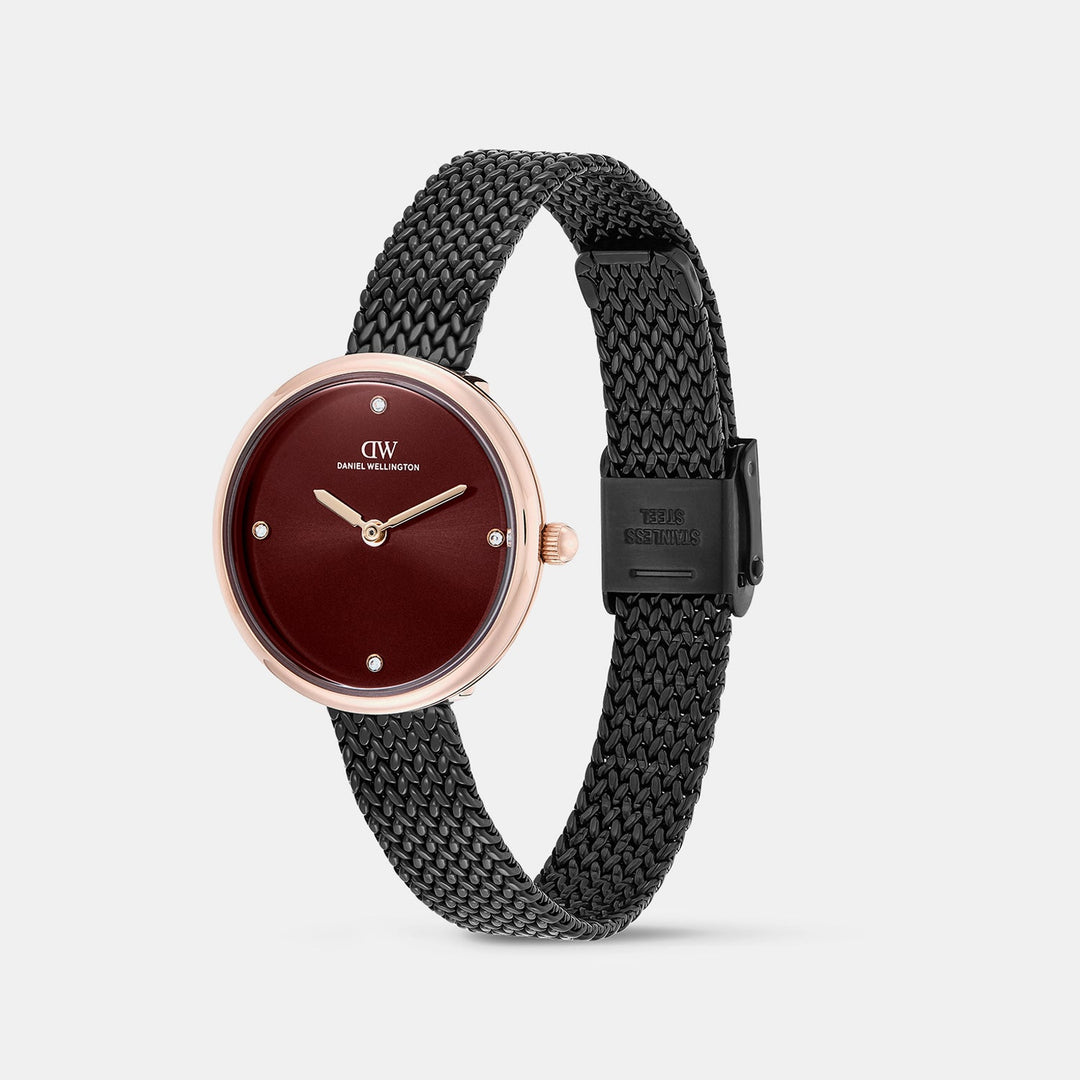 Daniel Wellington DW0DL2702 Burgundy Dial Women&