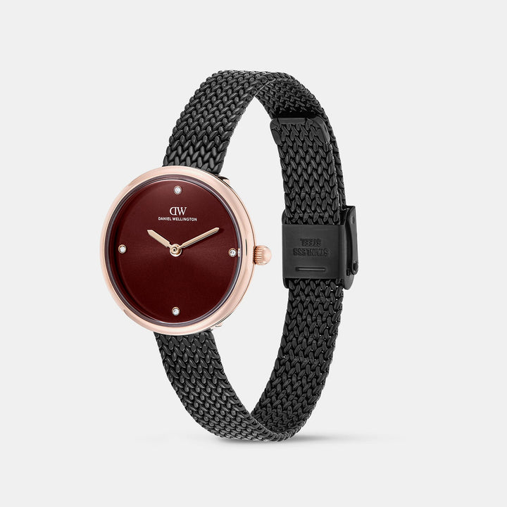 Daniel Wellington DW0DL2702 Burgundy Dial Women&