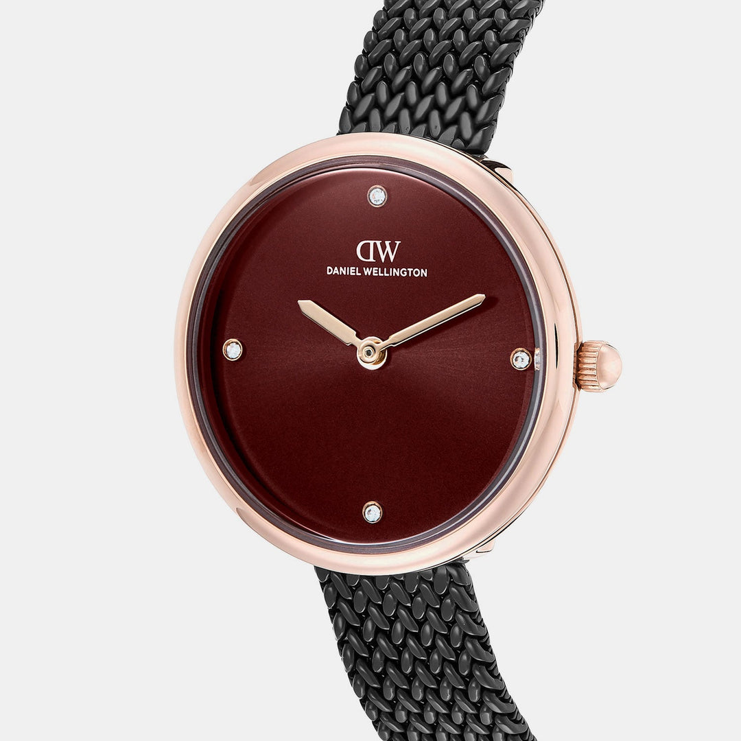 Daniel Wellington DW0DL2702 Burgundy Dial Women&