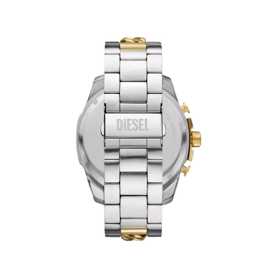 DIESEL  Mega Chief Chrono White Dial Watch DZ4672