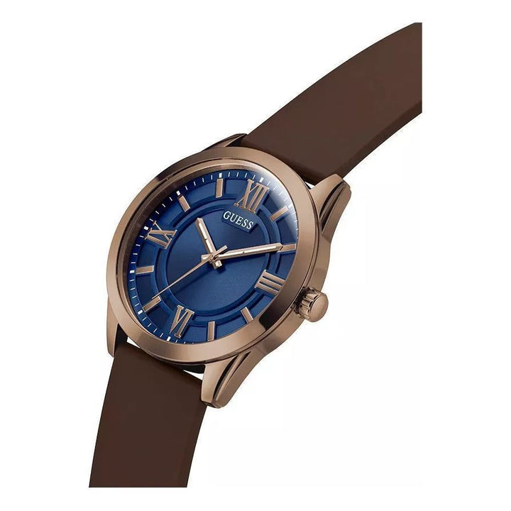 GUESS Mens Brown Tone Analog Watch GW0894G3