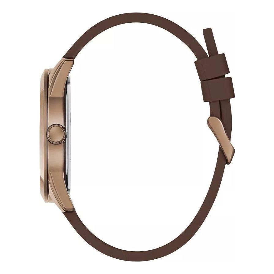 GUESS Mens Brown Tone Analog Watch GW0894G3