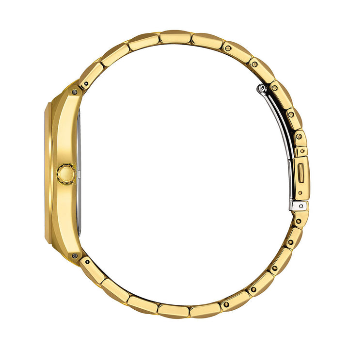 CITIZEN ECO-DRIVE GENTS WATCH BLACK DIAL - BM7333-85E