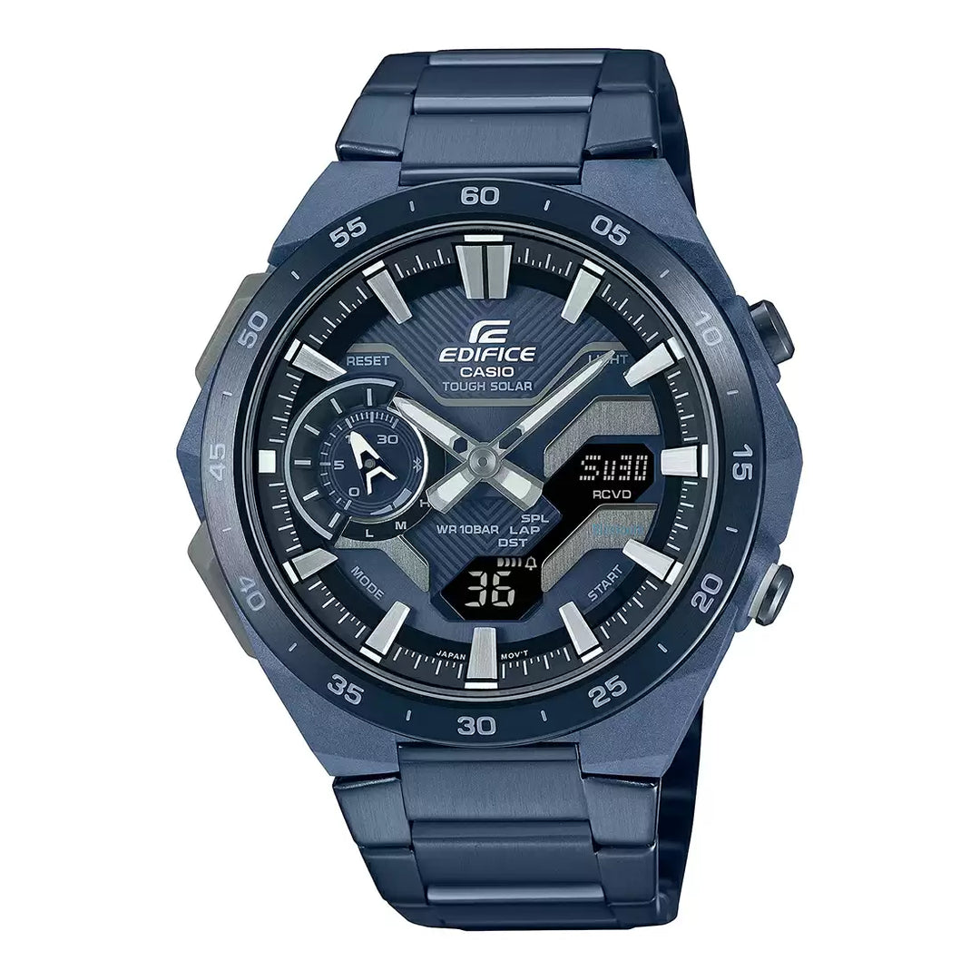 Casio Edifice ECB-2200CB-2ADF Analog-Digital Men's Watch with Chronograph