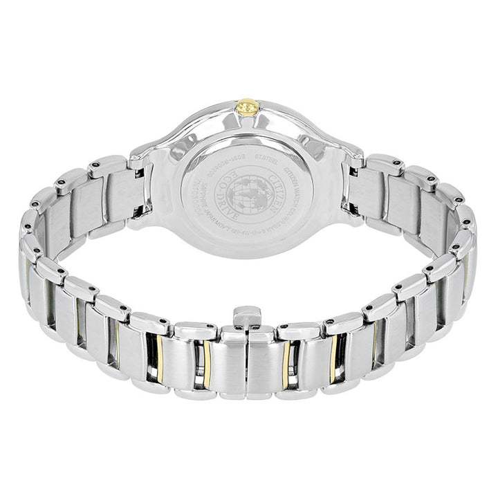 CITIZEN ECO-DRIVE LADIES WATCH CHAMPAGNE DIAL - EM0554-82X