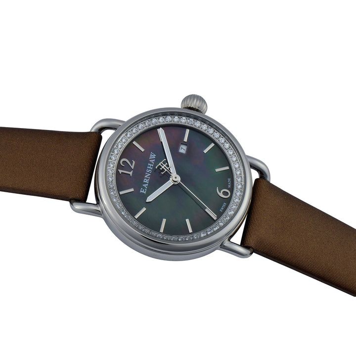 Earnshaw Swiss Made Investigator Watches Satin Brown