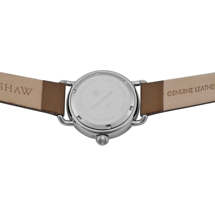 Earnshaw Swiss Made Investigator Watches Satin Brown