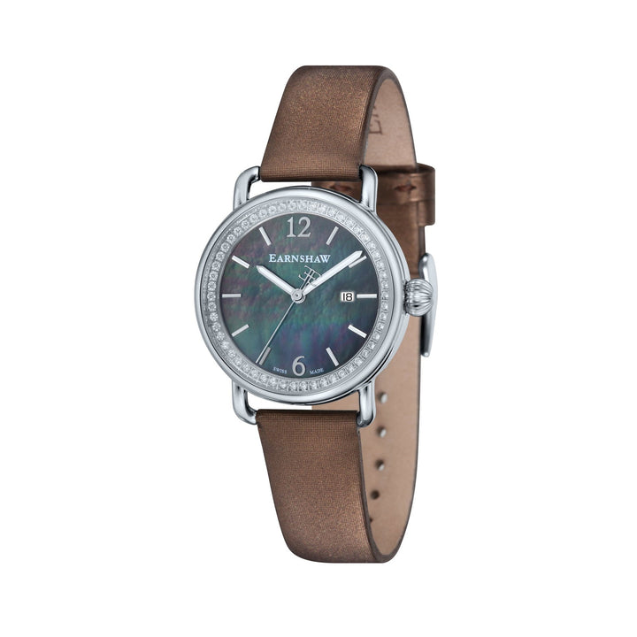 Earnshaw Swiss Made Investigator Watches Satin Brown