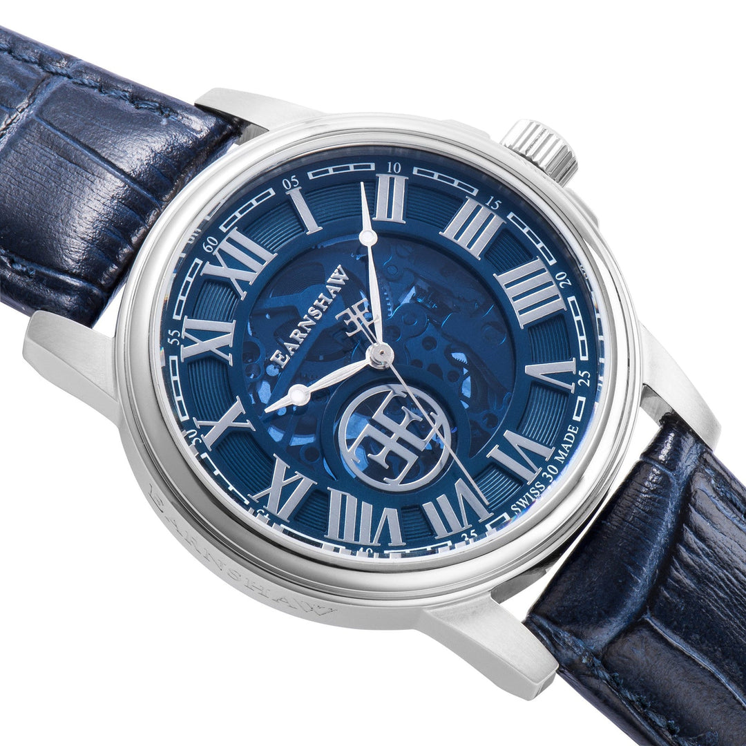Earnshaw Swiss Made Beagle Watches Sapphire Blue