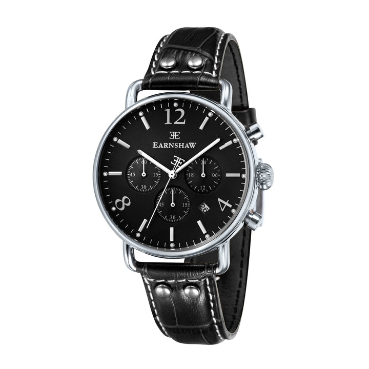 Earnshaw Investigator Chronograph Heritage Black