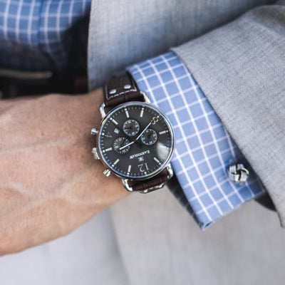 Earnshaw Investigator Chronograph Velvet Grey