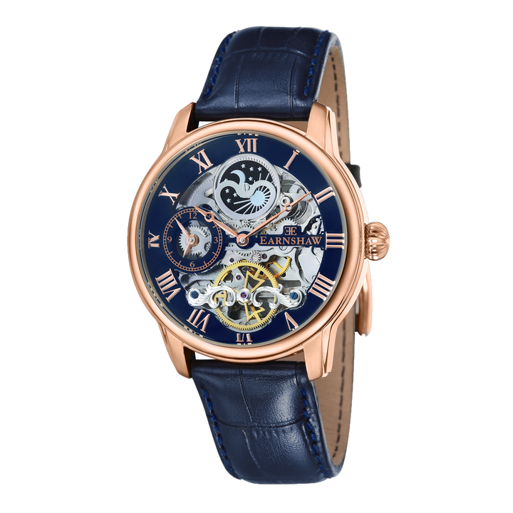 Earnshaw Blue Rose Gold