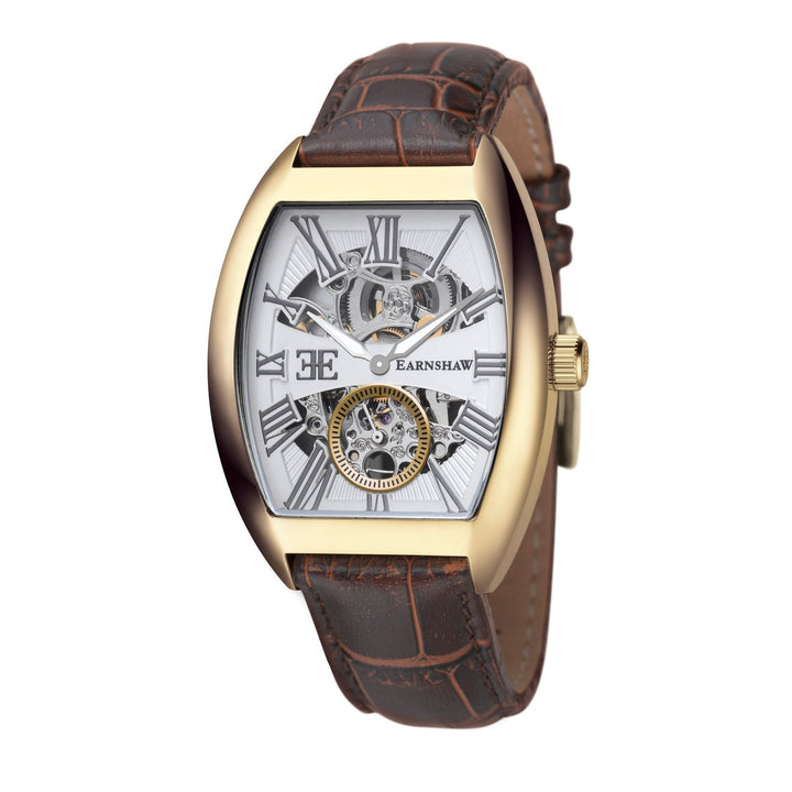 Earnshaw Holborn Skeleton Subdial Seconds Automatic Tuscany Gold
