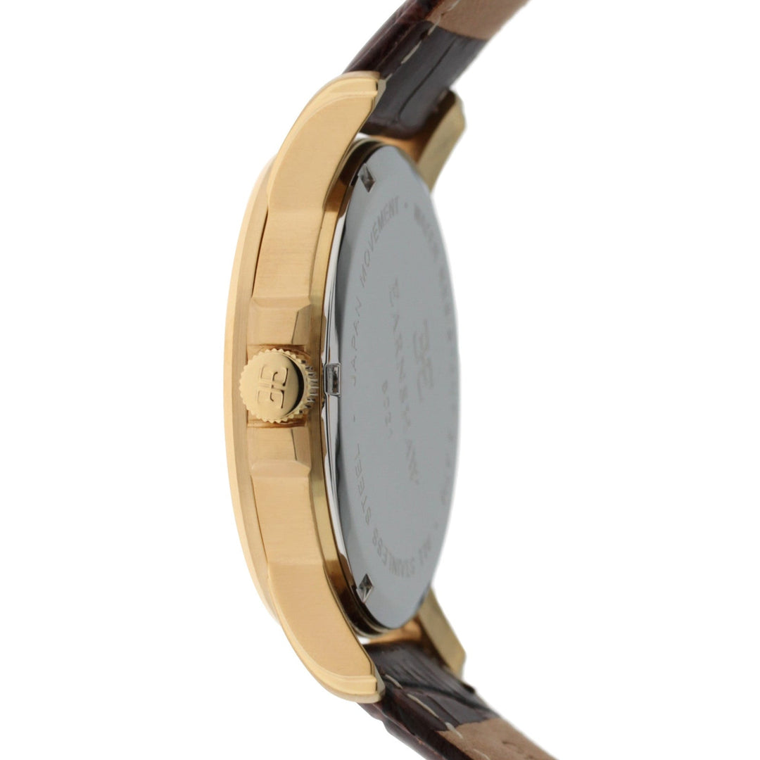 Earnshaw Fitzroy Seconds Subdial Quartz Textured White