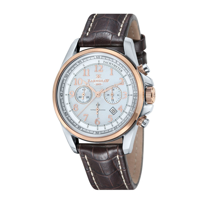 Earnshaw Commodore Chronograph Watches Classic Rose Gold