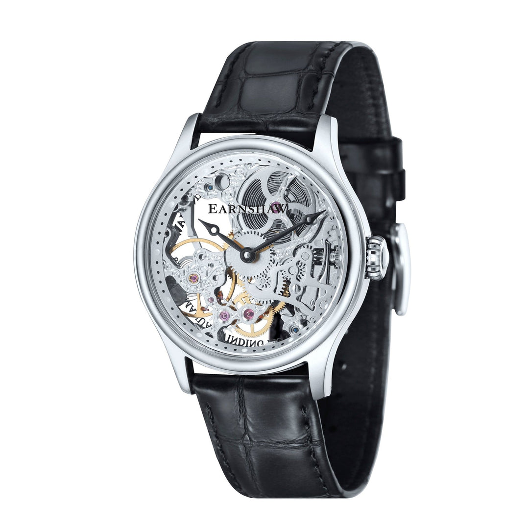 Earnshaw Bauer Watches Silvered Steel