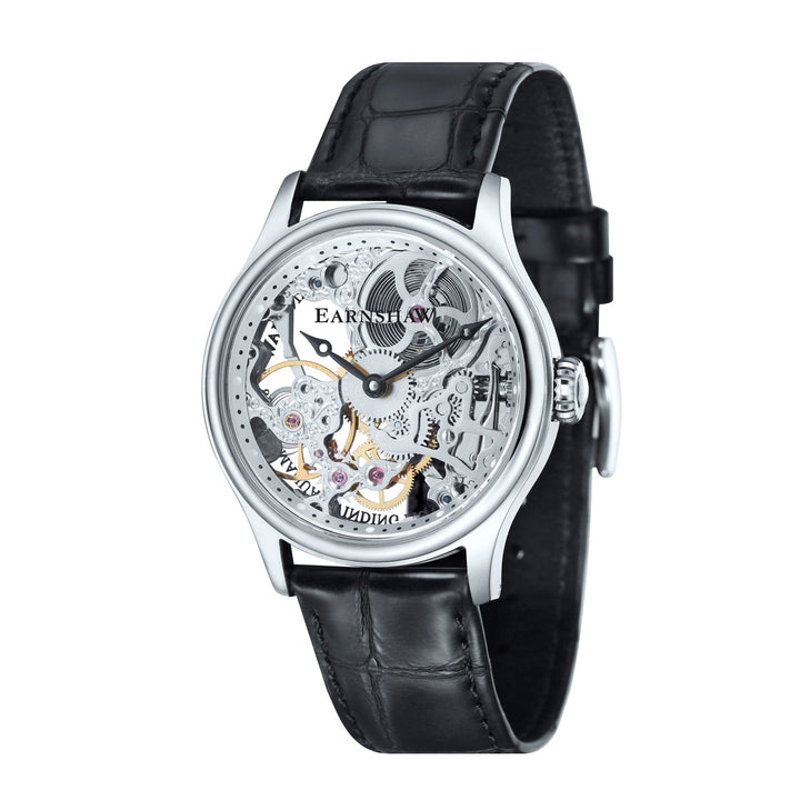 Earnshaw Bauer Watches Silvered Steel